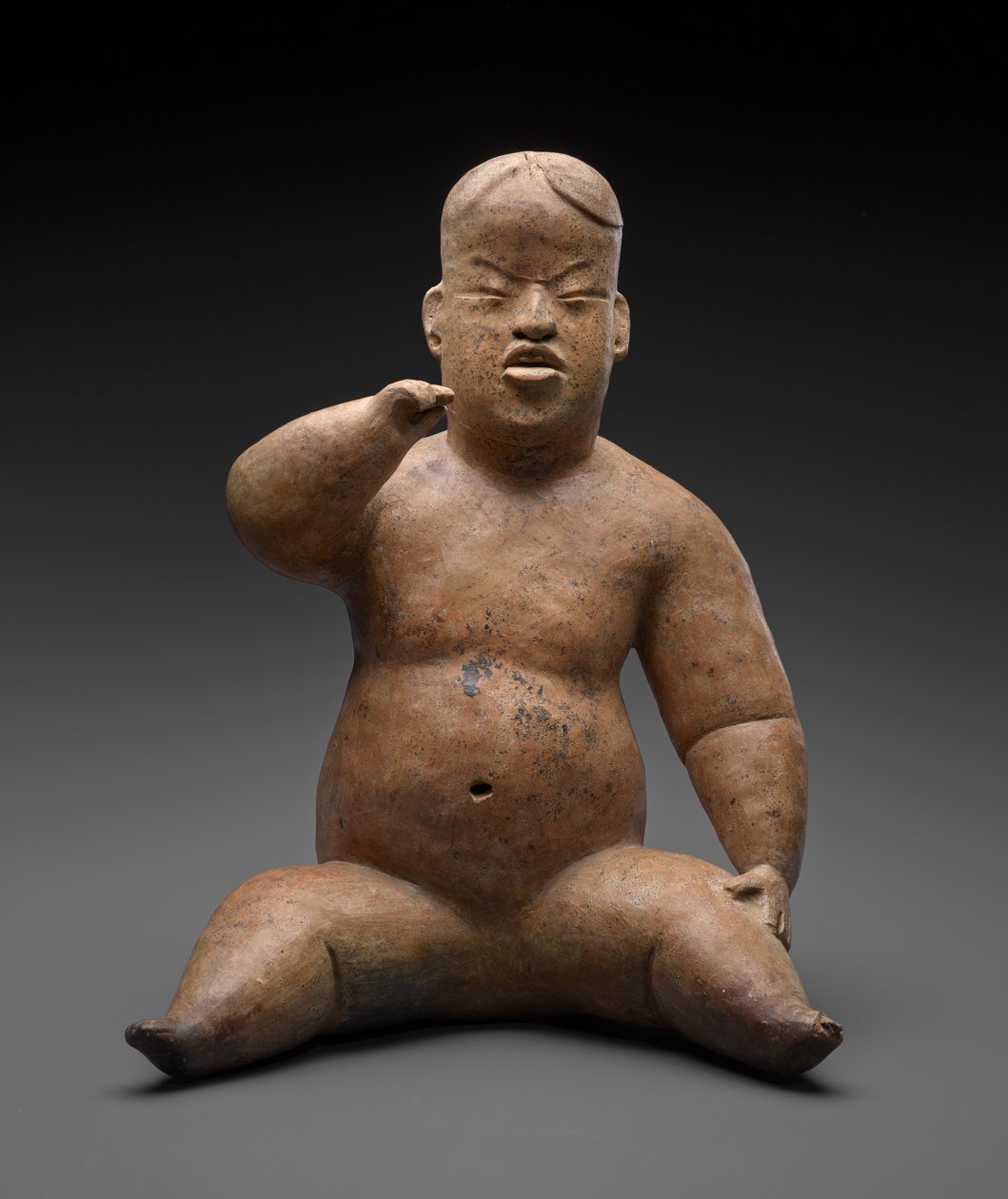 الشكل جالس بواسطة ثقافة Olmec