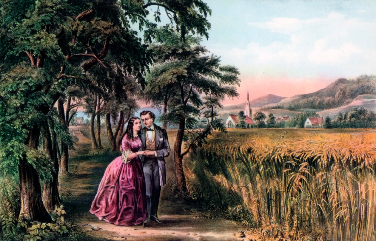 موسم الحب ، الشباب ، 1868. بواسطة كوريير وآيفز
