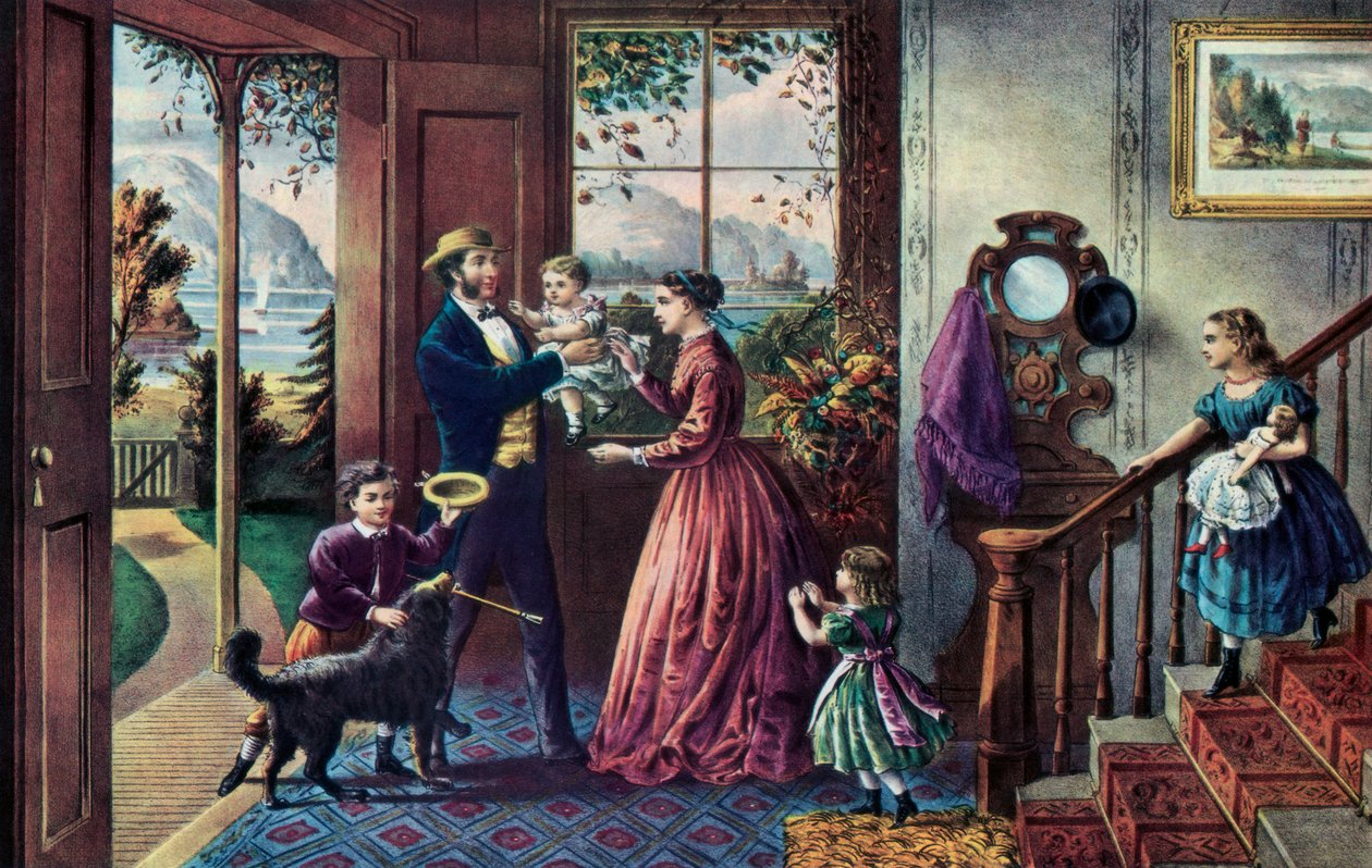 موسم القوة ، منتصف العمر ، 1868. بواسطة كوريير وآيفز