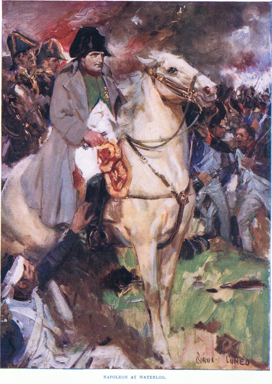 نابليون في واترلو 1815 ، 1915 بواسطة سايروس كونيو