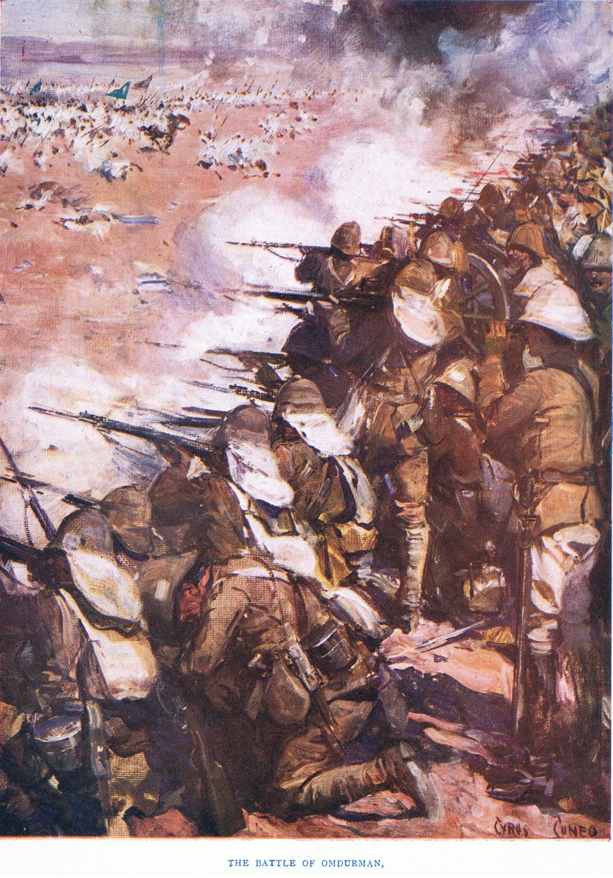 معركة أم درمان 1898 ، 1915 بواسطة سايروس كونيو