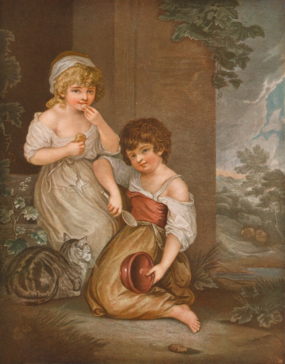 كوخ الأطفال Hobbinol and Gandaretta ، c1883 ، 1903 بواسطة DW تومكينز