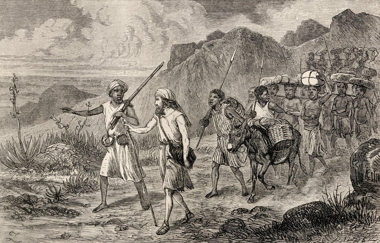 مونغو بارك ، 1875 بواسطة Dalziel إخوان