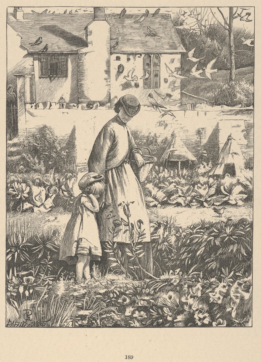 نحلة الجزيرة من Wayside Posies: Original Poems of the Country Life، 1867. بواسطة Dalziel إخوان