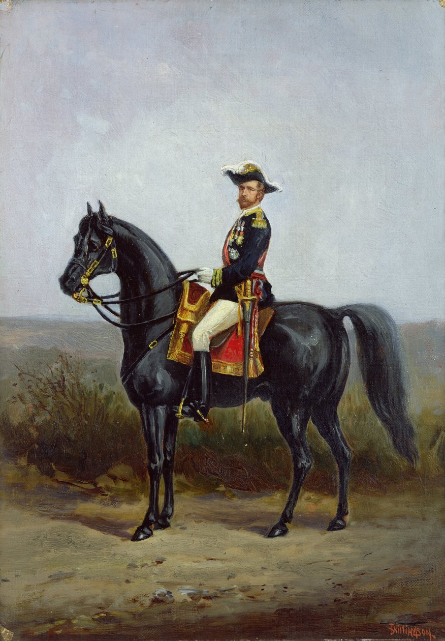 صورة الفروسية للجنرال جورج إرنست بولانجر (1837-1891) بواسطة دانيال الكسندر ويليامسون