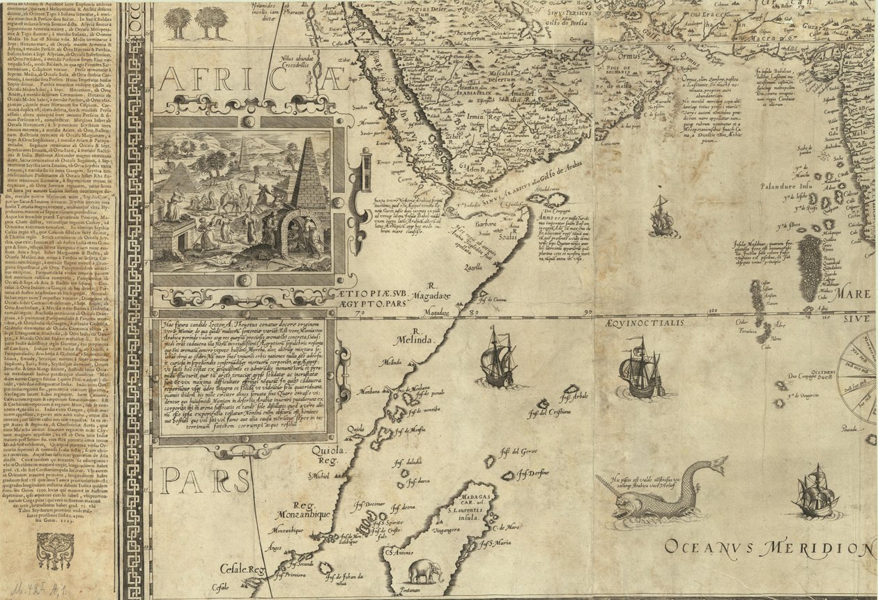 خريطة ملونة (أنتويرب ، 1590) بواسطة دانيال كيلر
