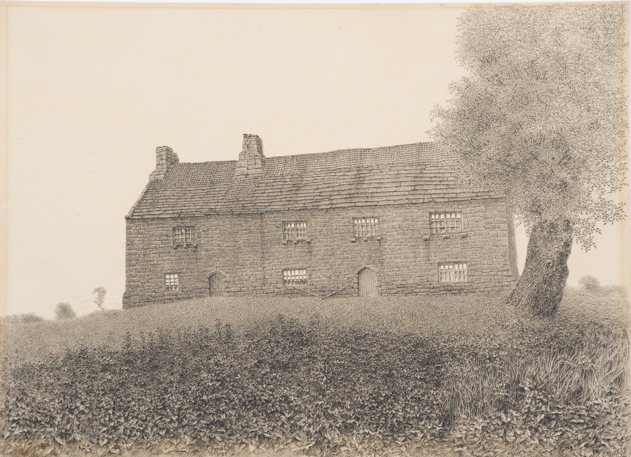 تشيبورن ، c.1916 (فحم على البطاقة) بواسطة دانيال أوليفر