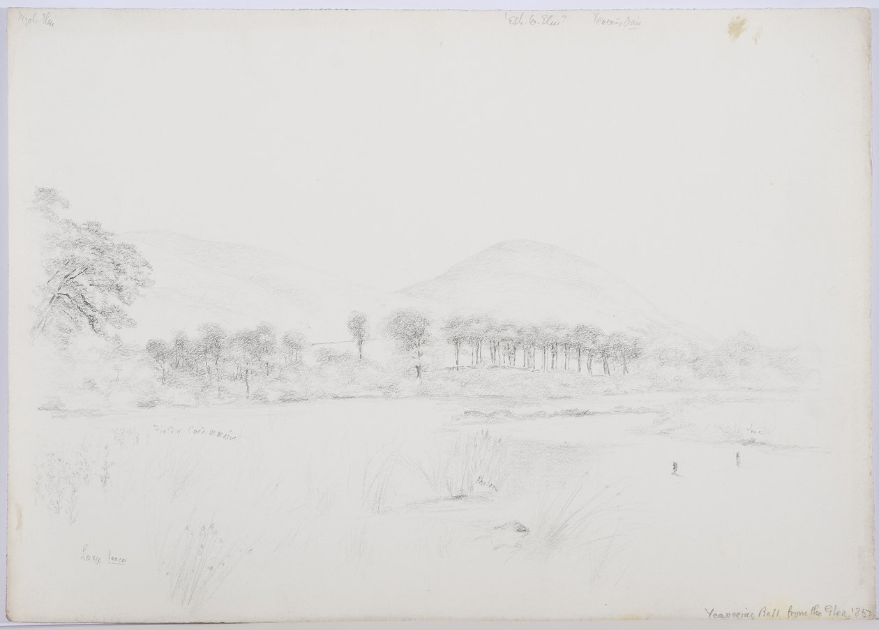 ييفرينج بيل من غلين ، 1867 بواسطة دانيال أوليفر