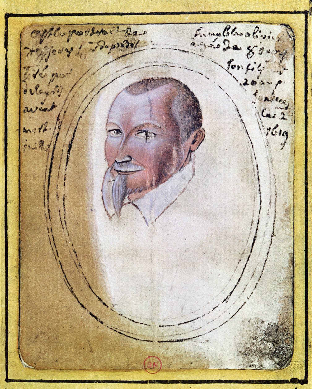 صورة لأوليفييه دي سيريس (1539-1619) بواسطة دانيال دي سيريس