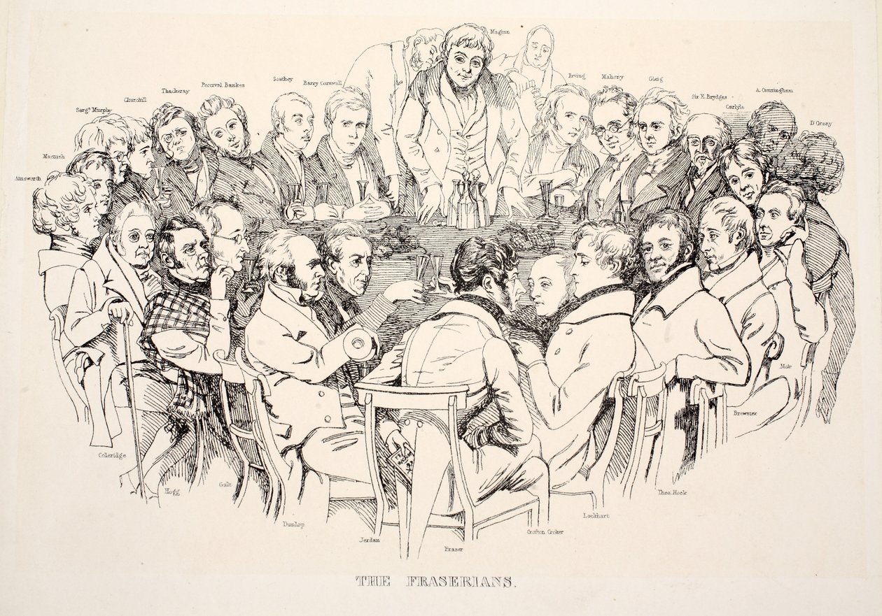 فريزريانس ، حانة. 1835 (نقش) بواسطة دانيال ماكليز