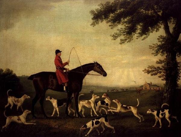 Huntsman with Hounds in a Landscape بواسطة دانيال كلوز