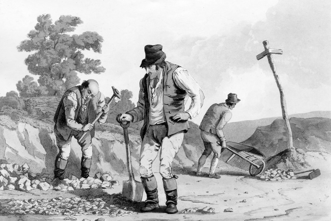 إصلاح الطرق ، 1812 بواسطة دانيال هافيل