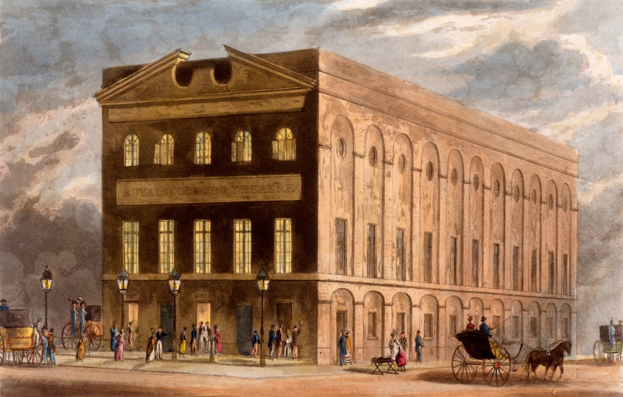 مسرح Royal Couborg ، 1826 بواسطة دانيال هافيل
