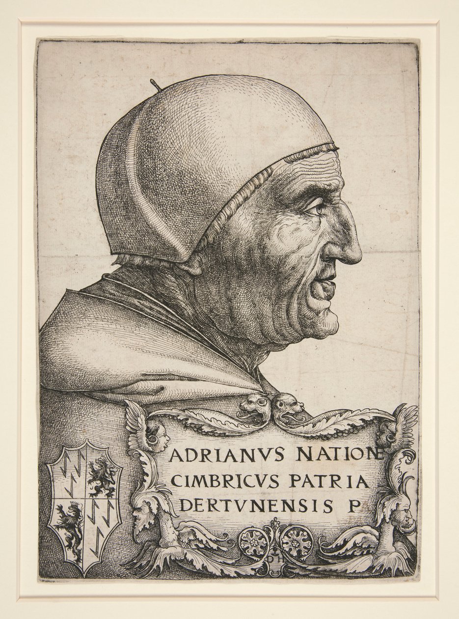 صورة لأدريان السادس (هادريان السادس ، البابا 1522-1523) بواسطة دانيال هوبفر