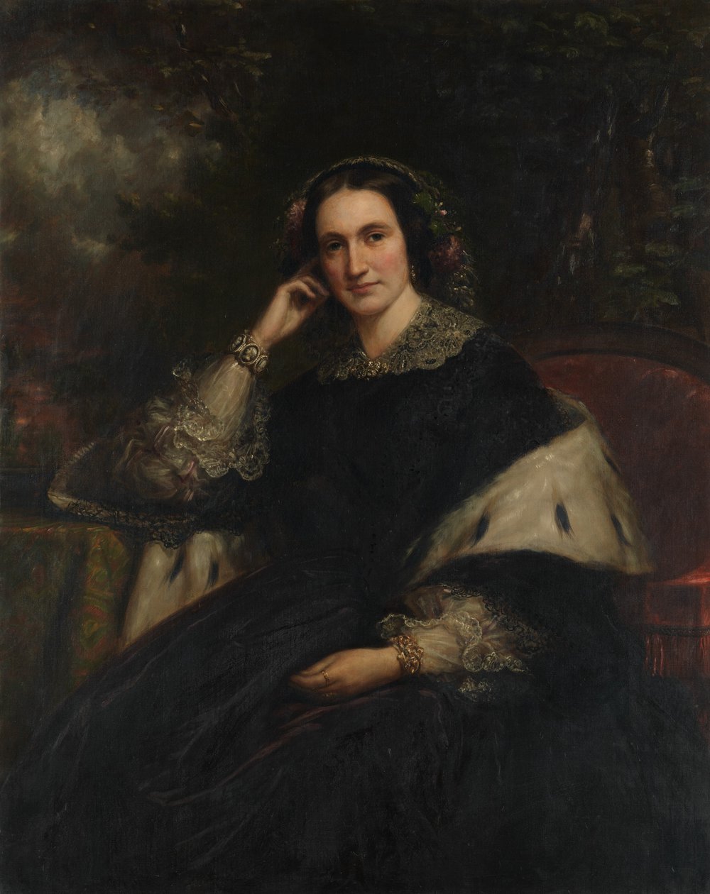 آنا واتسون ستيوارت ، كاليفورنيا. 1862. بواسطة دانييل هنتنغتون