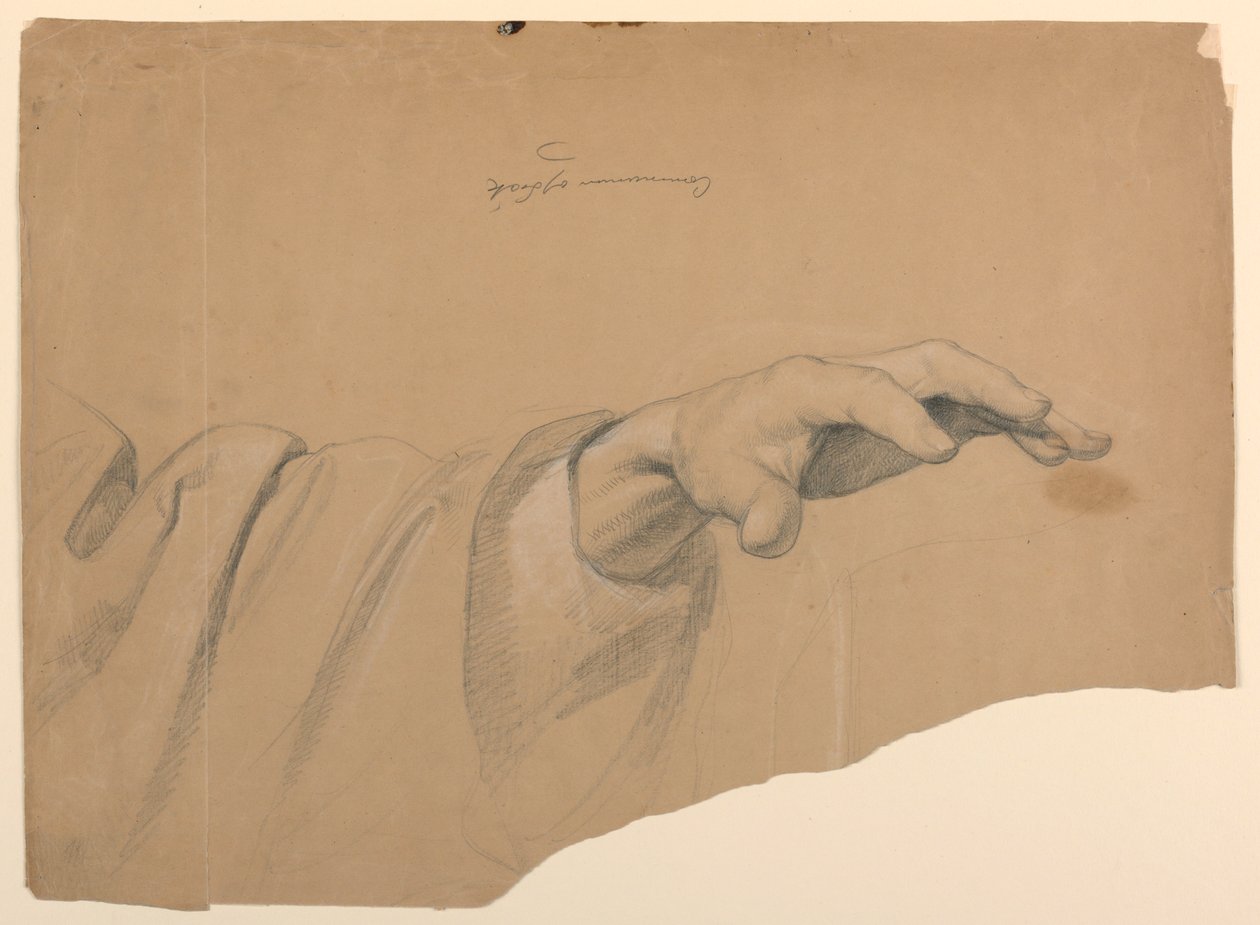 رسم، دراسة لـ "شركة ت، 1844 بواسطة دانييل هنتنغتون