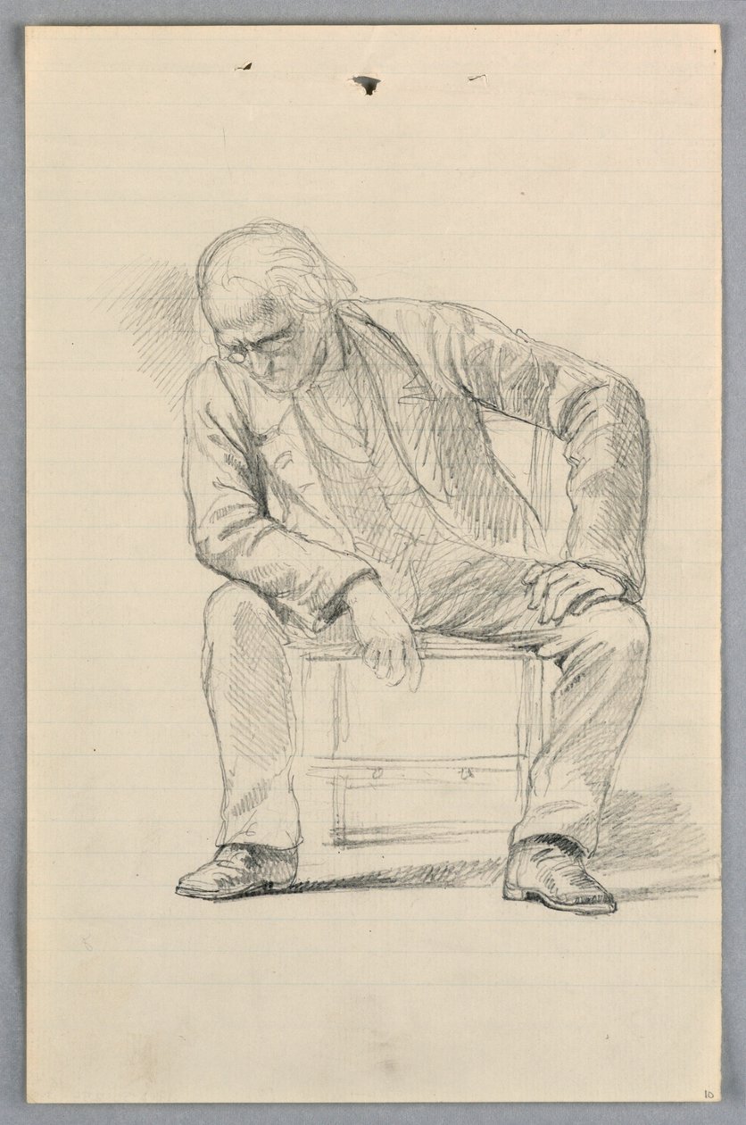 رسم، دراسة ل "المجموعة العلمية"، 1858 بواسطة دانييل هنتنغتون