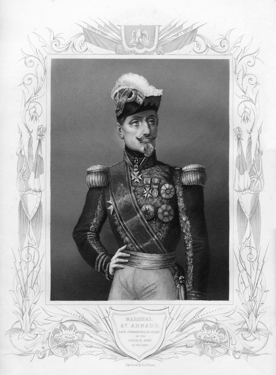 أرماند جاك ليروي دي سان أرنود 1801-1854 ، 1857. بواسطة دانيال جون باوند