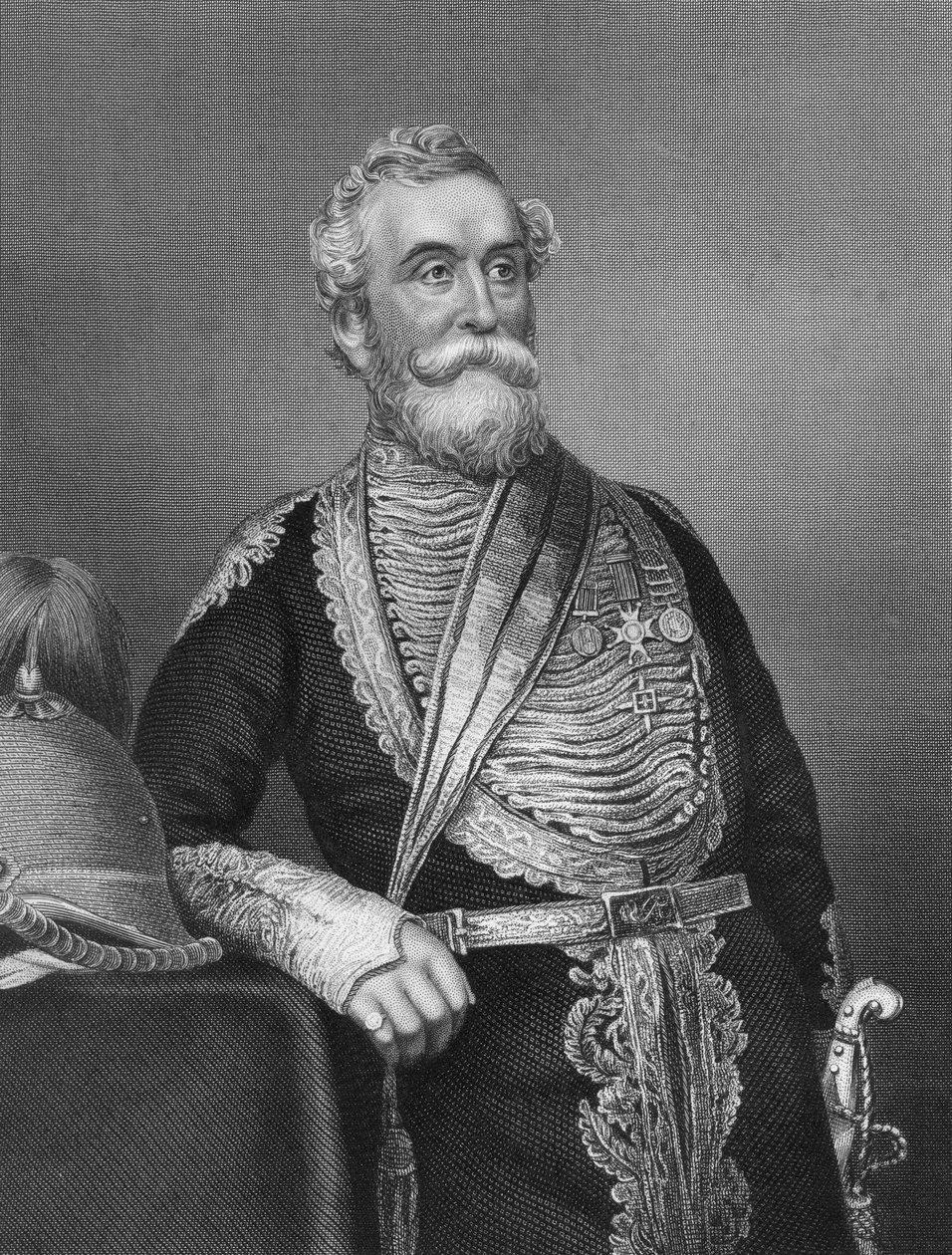 الجنرال بيتسون ، جندي بريطاني ، 1857. بواسطة دانيال جون باوند