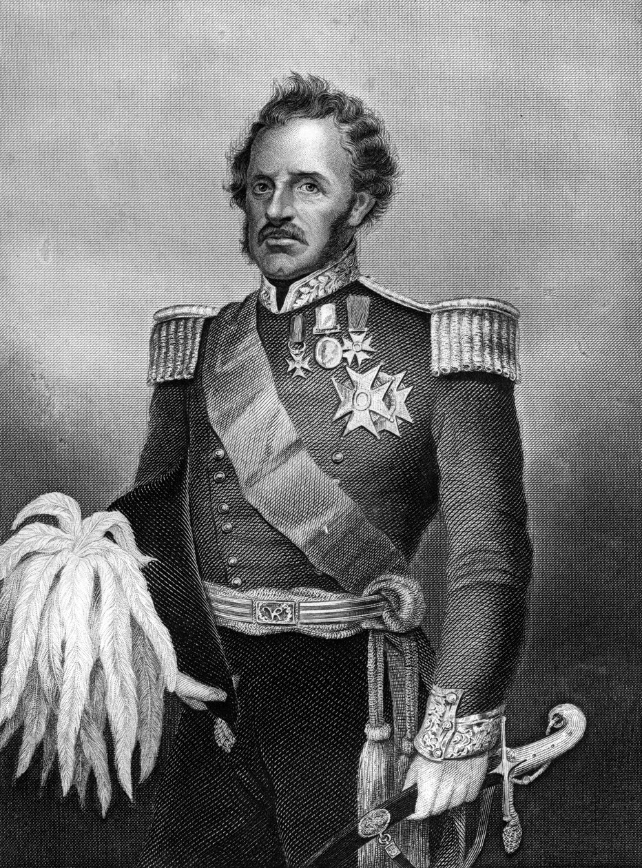 الجنرال السير دي لاسي إيفانز ، جندي بريطاني ، 1857 بواسطة دانيال جون باوند