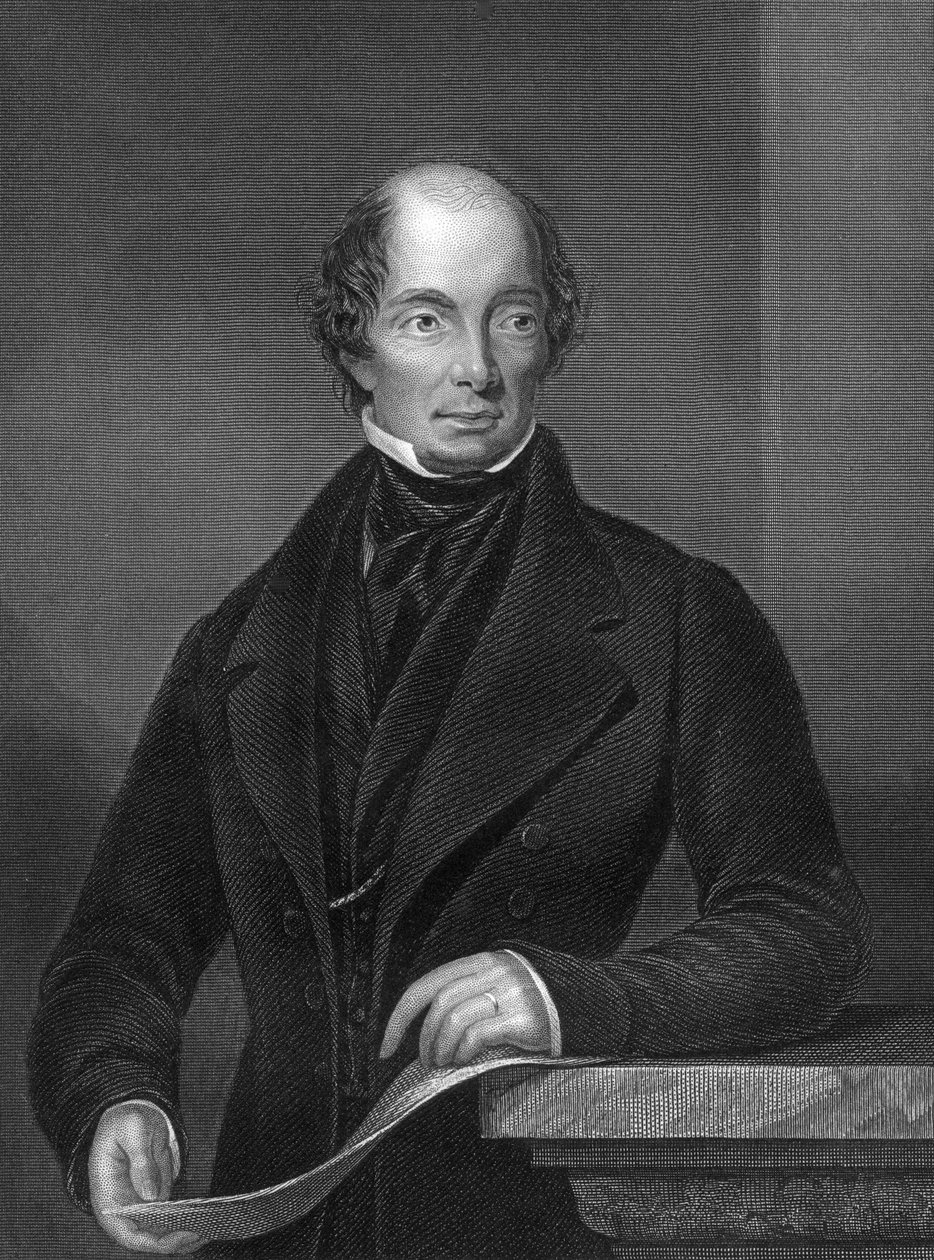 جون راسل 1792-1878 ، 1 إيرل راسل ، سياسي إنجليزي ، 1857. بواسطة دانيال جون باوند