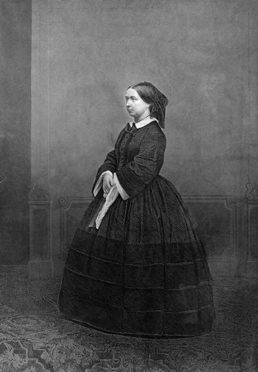 الملكة فيكتوريا ، c1860. بواسطة دانيال جون باوند