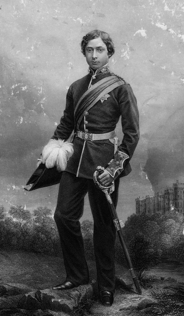 أمير ويلز ، c1851. بواسطة دانيال جون باوند