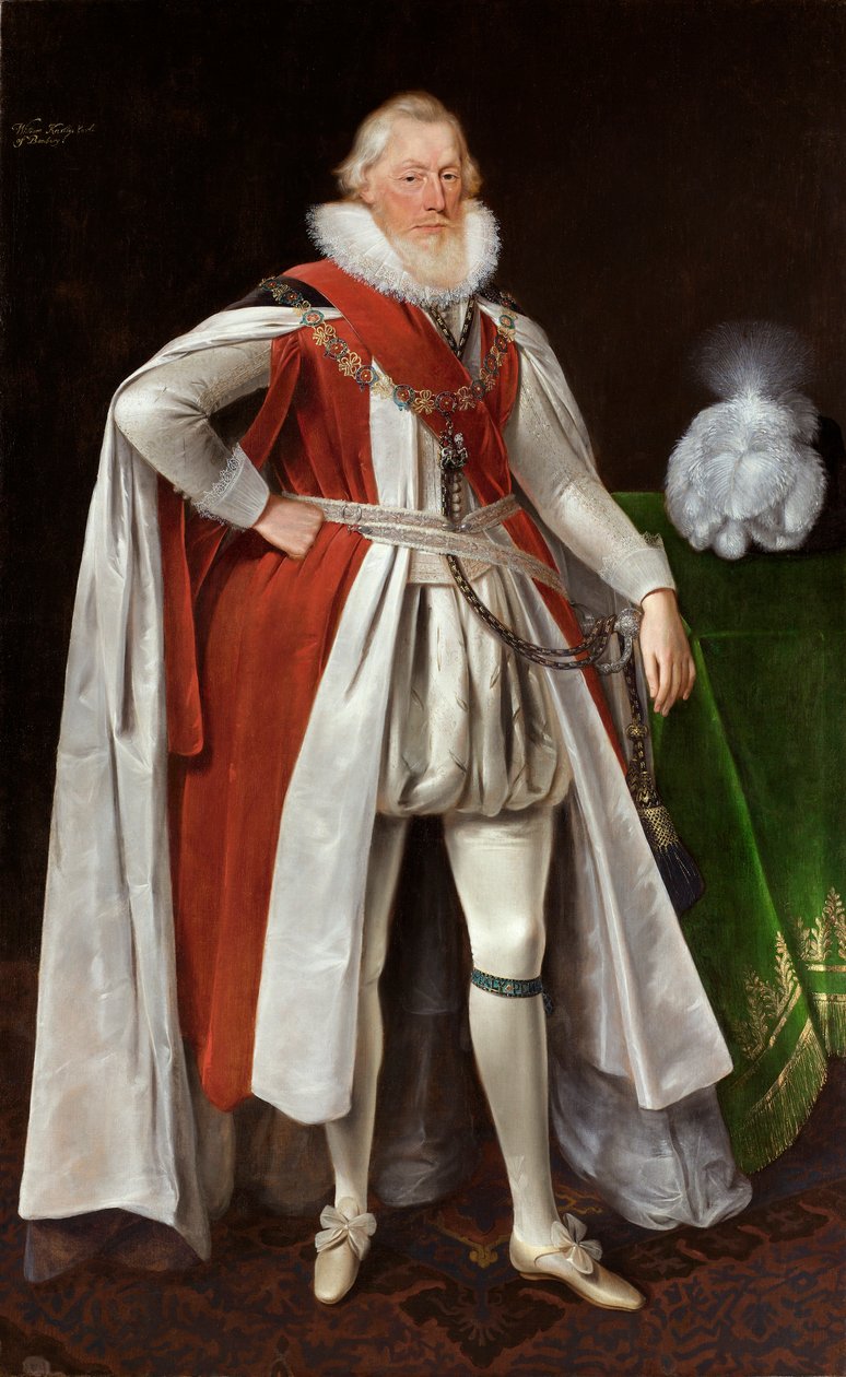 وليام نوليز ، إيرل بانبري الأول ، c1615-c1620 بواسطة دانيال ميتينز