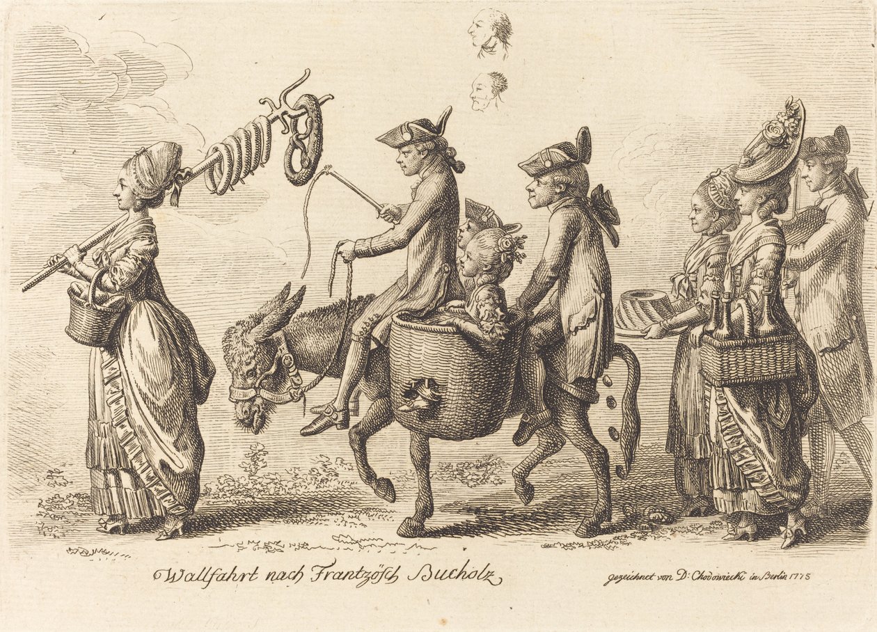 الحج إلى الفرنسية Bucholz (الحج إلى الفرنسية Bucholz) بواسطة دانيال نيكولاوس شودويكي
