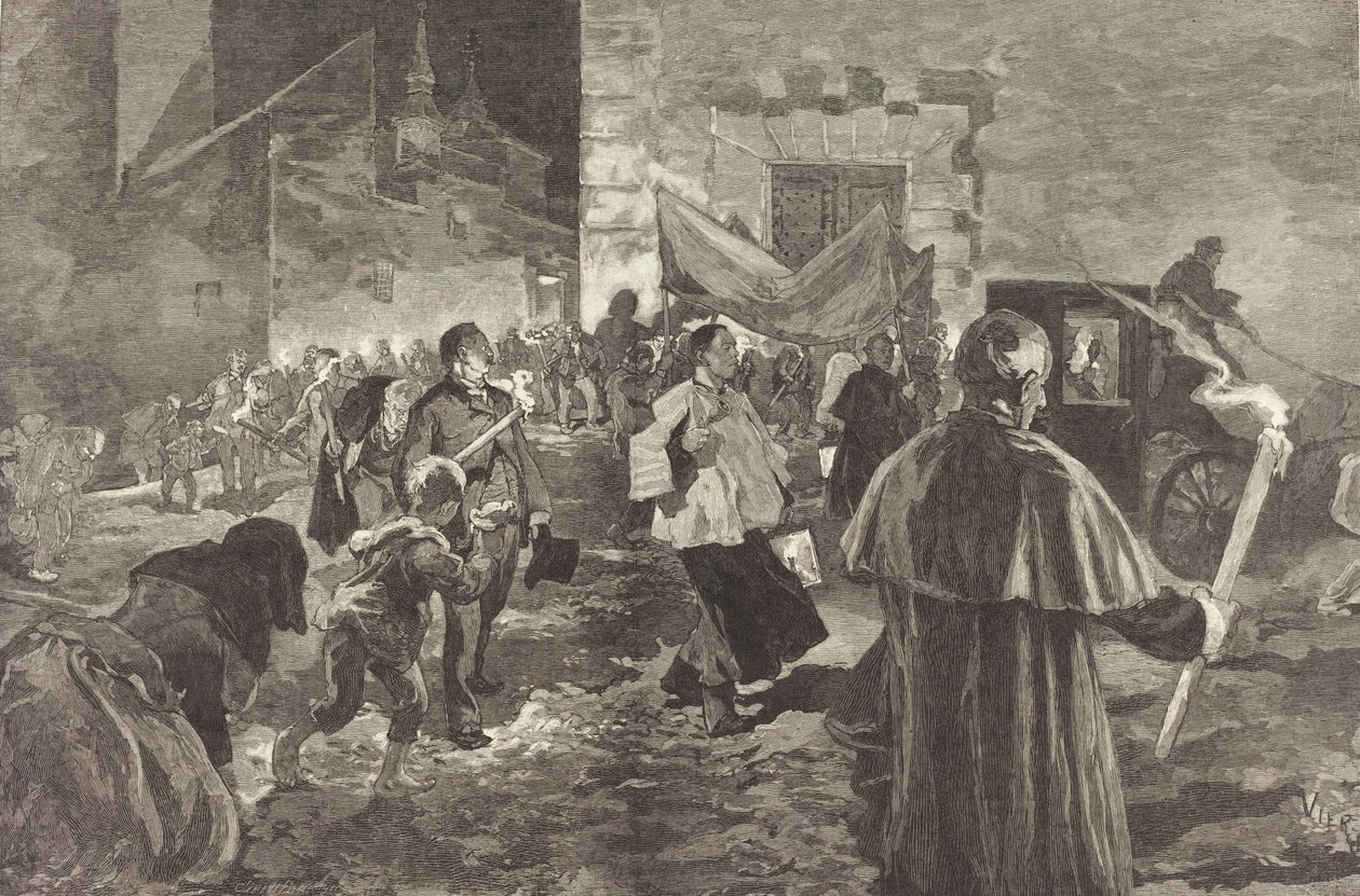 إسبانيا. فياتيكوم ، 1889. بواسطة دانيال Urrabieta Vierge