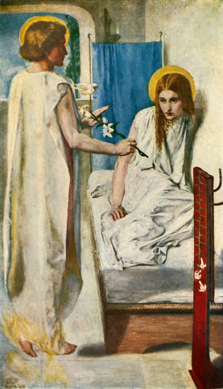 أنا أخدم الرب ، 1849-1850 ، ج 1912 بواسطة دانتي جابرييل تشارلز روسيتي