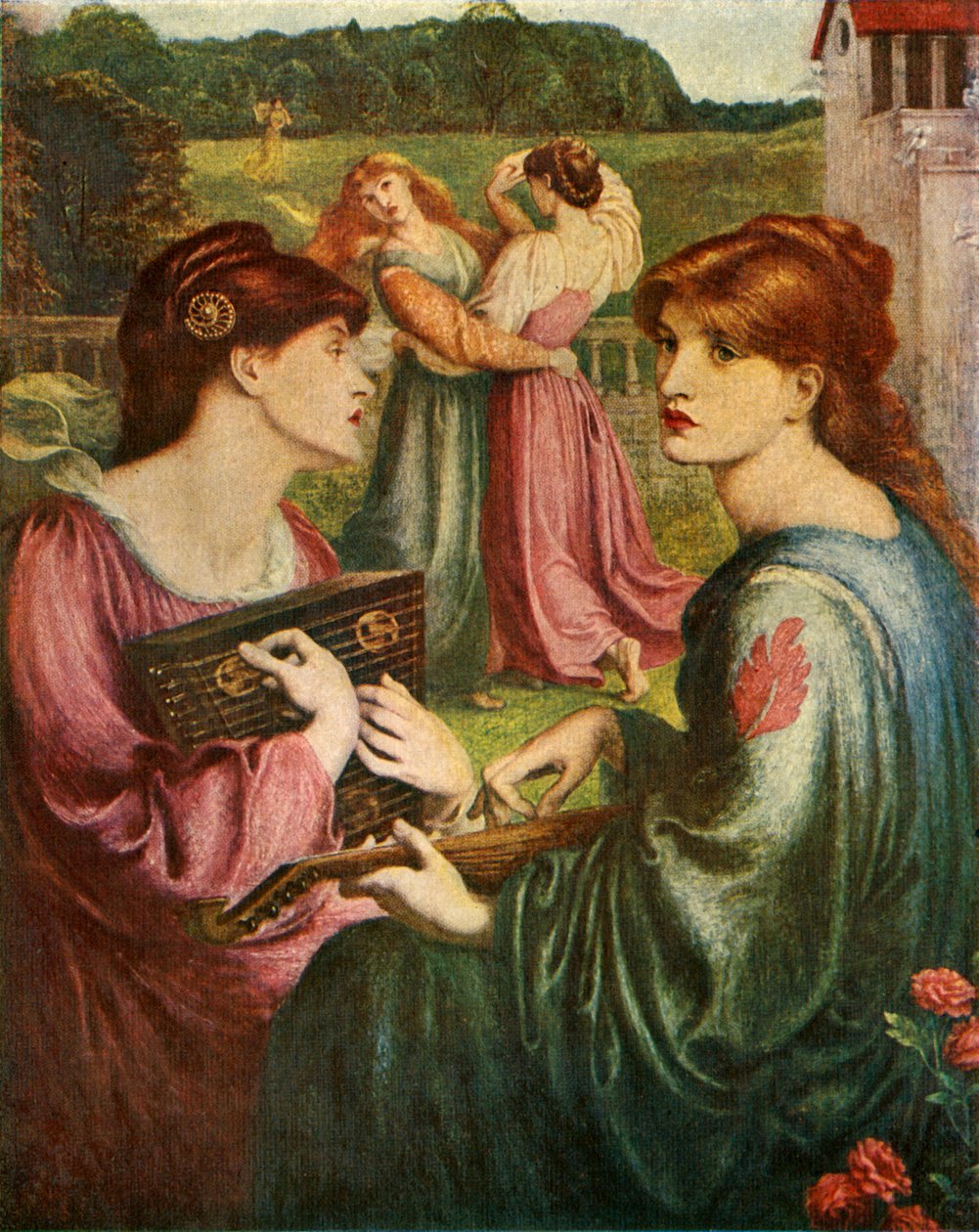 مرج الخوخ ، 1850-1872 ، c1912 بواسطة دانتي جابرييل تشارلز روسيتي