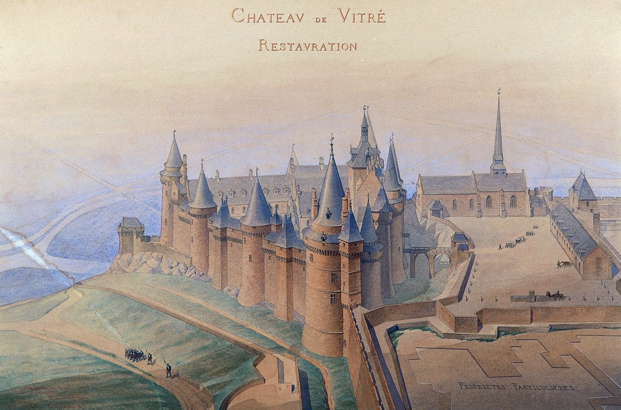 Plan for restoration of Vitre