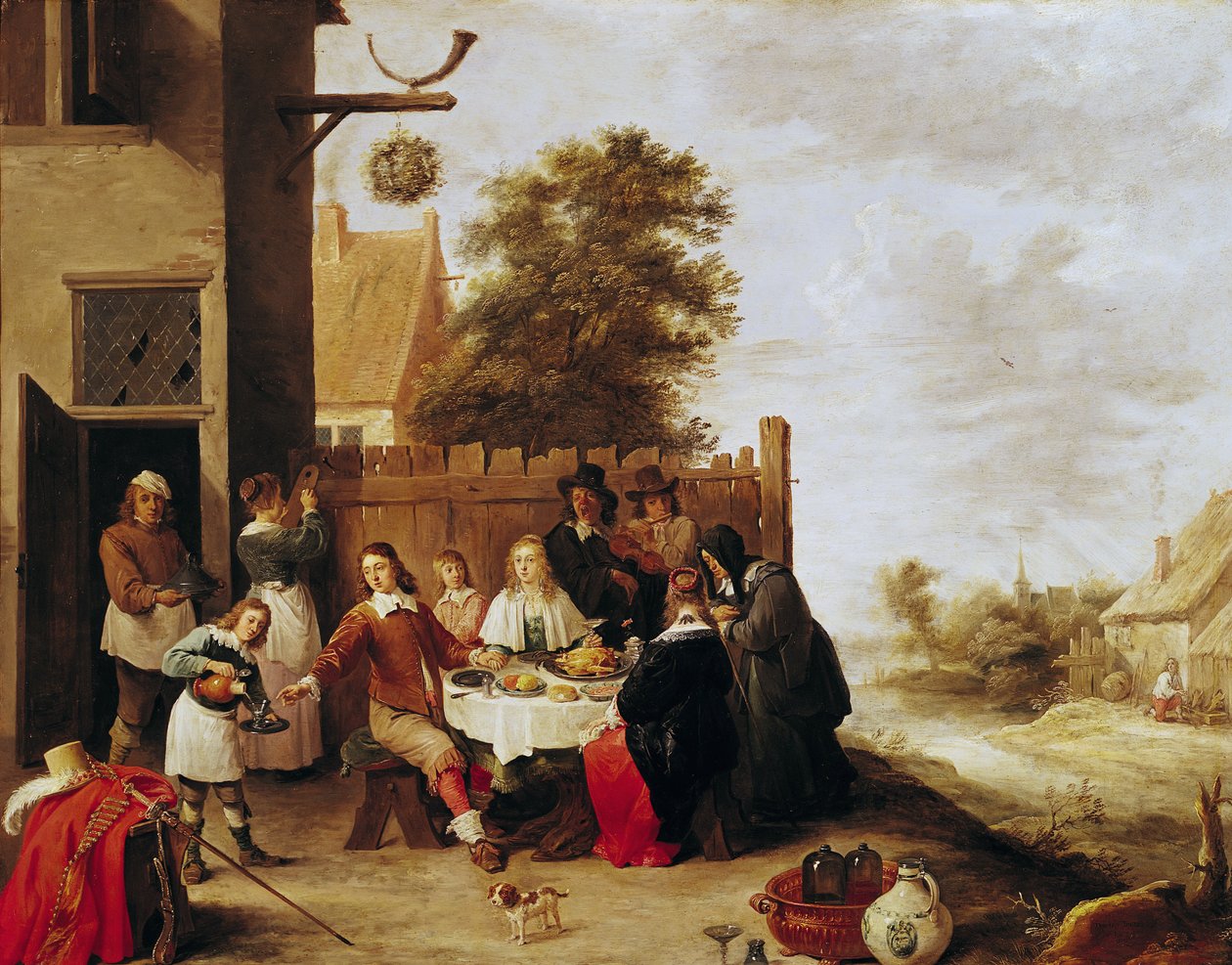 عيد الابن الضال ، 1644 بواسطة ديفيد تينيرز الأصغر