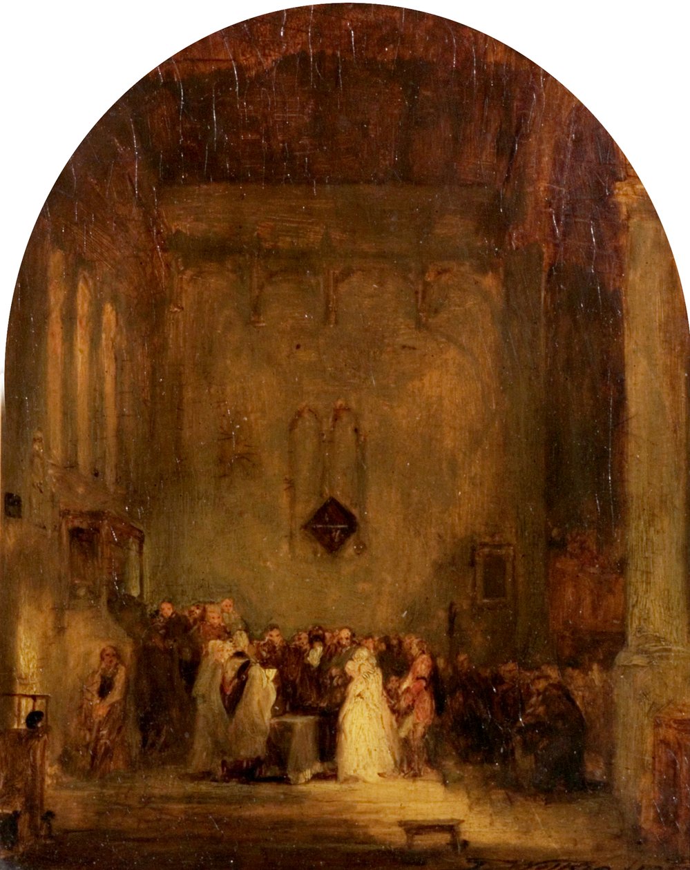 قبر الجنود ، 1813 بواسطة ديفيد ويلكي