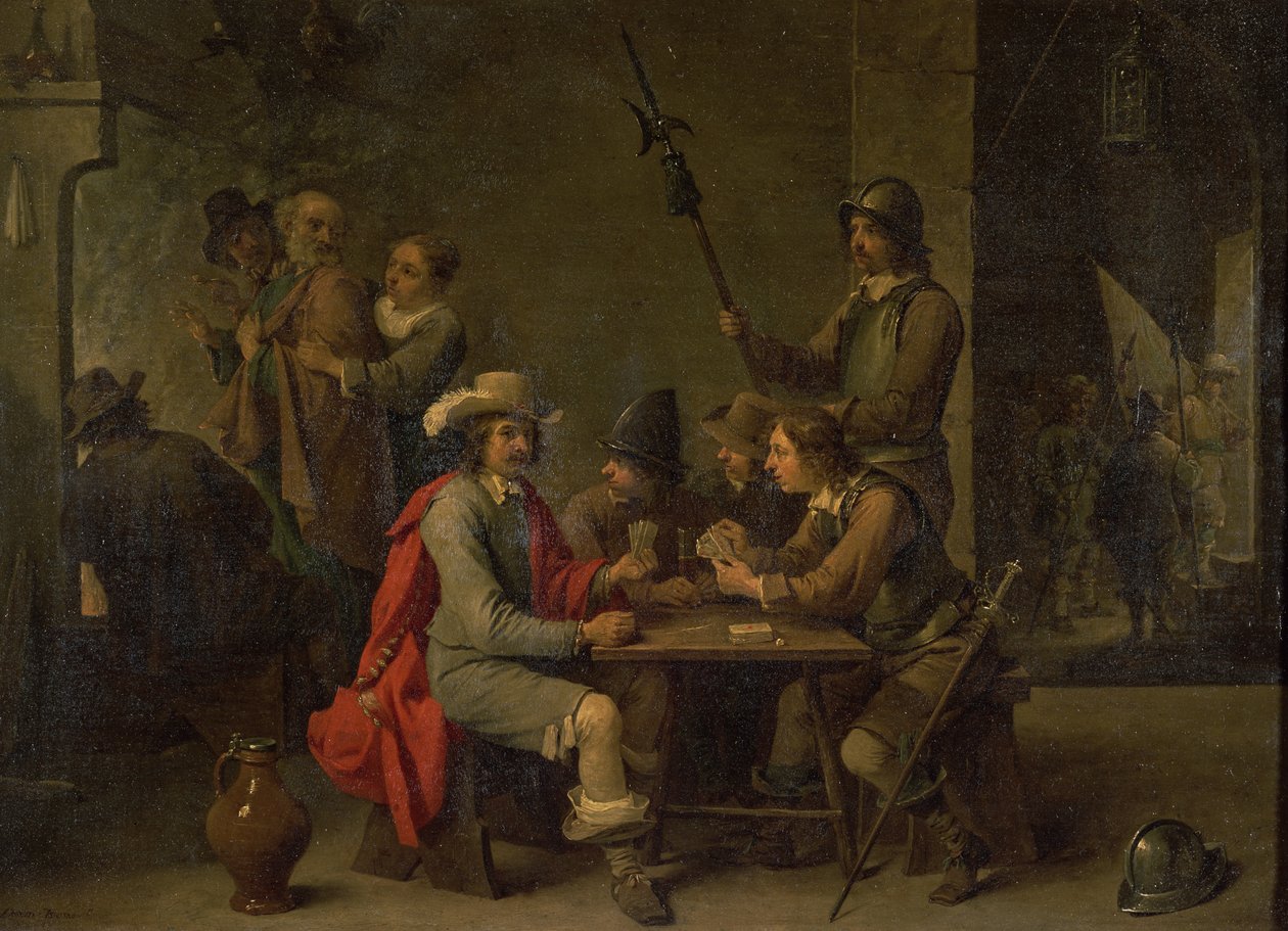 إنكار القديس بطرس ، 1646 بواسطة ديفيد تينيرز الأصغر