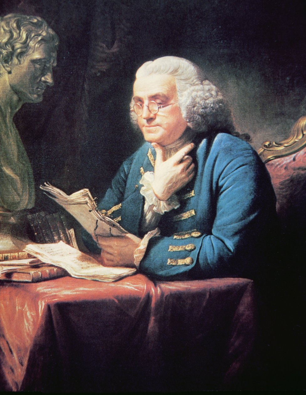 Benjamin Franklin بواسطة ديفيد (بعد) مارتن