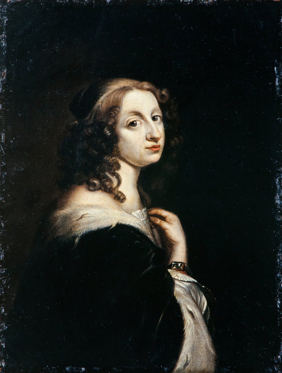 صورة الملكة السويدية كريستينا 1626-1689 ، ج. 1650 بواسطة ديفيد بيك