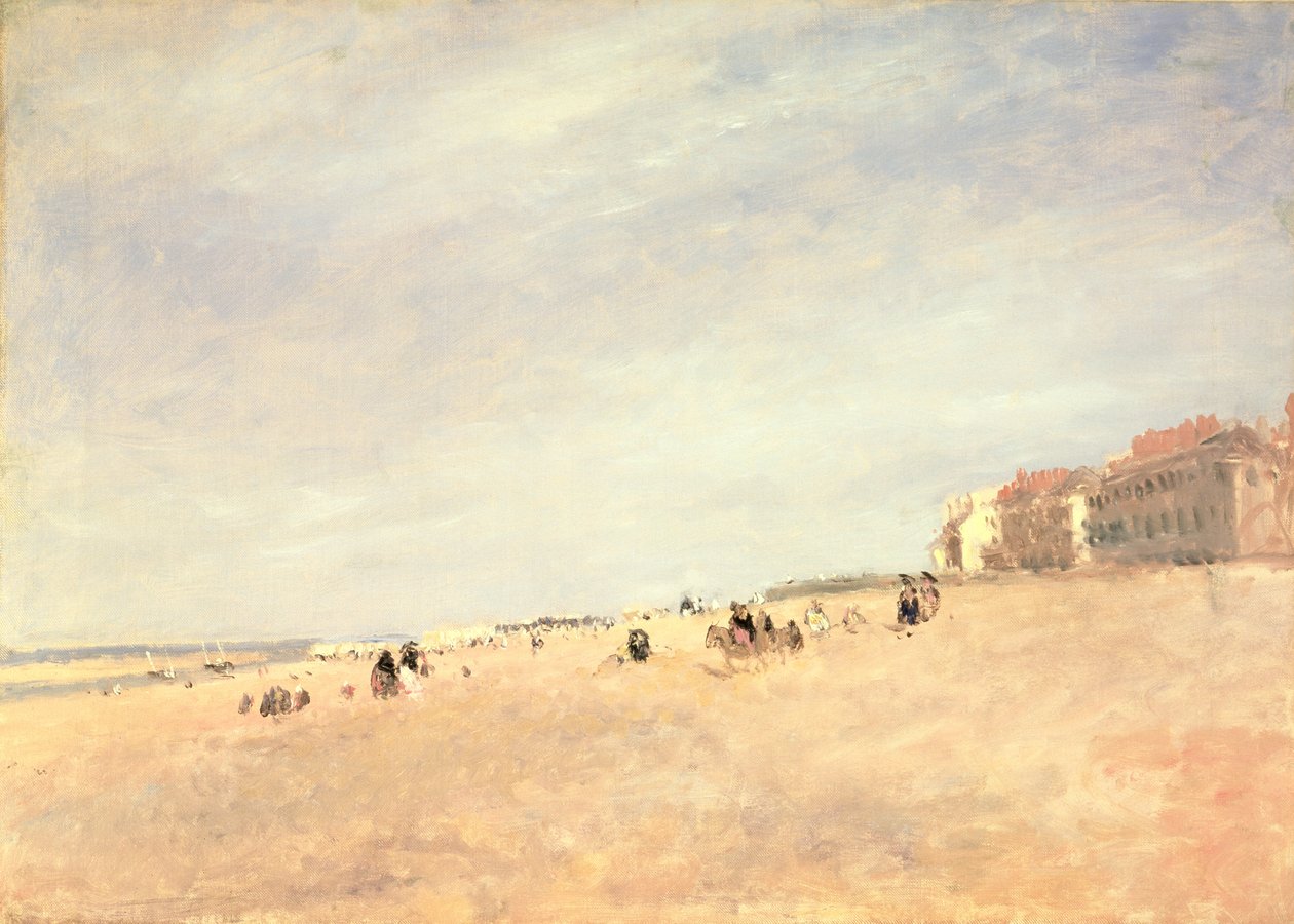Rhyl Sands، c.1854 (زيت على قماش) بواسطة ديفيد كوكس