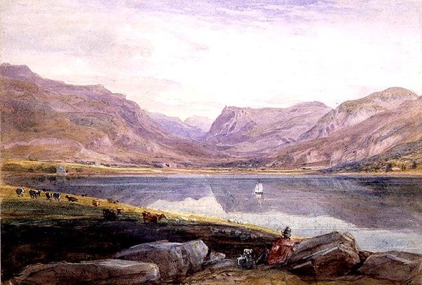 Tal-y-llyn ، شمال ويلز بواسطة ديفيد كوكس