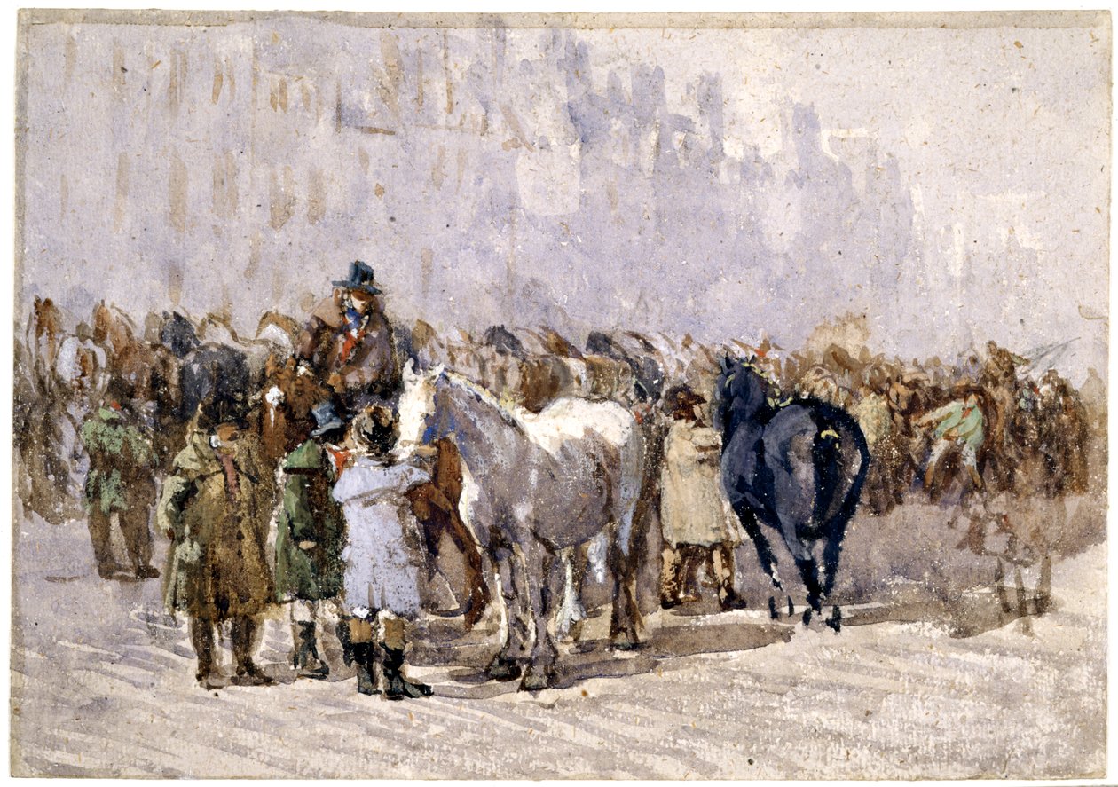 معرض برمنغهام هورس ، 1841-49 بواسطة ديفيد كوكس
