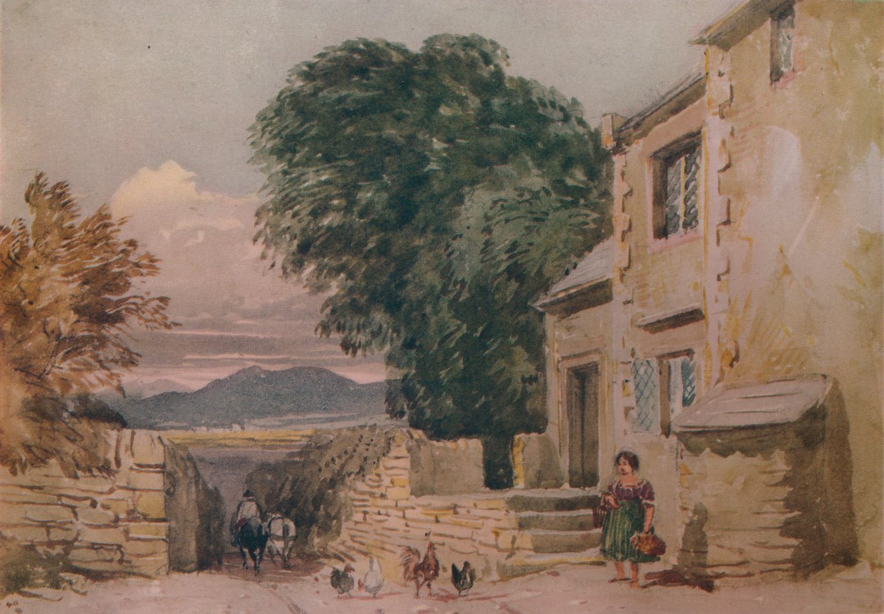 كوخ بلاك جاكس ، Bettws-y-Coed ، c1846 بواسطة ديفيد كوكس الأكبر