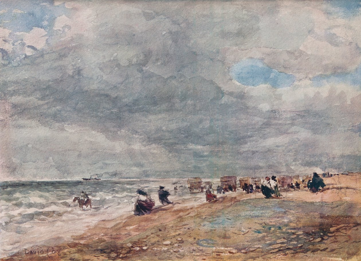 ريل ساندز ، c1850 بواسطة ديفيد كوكس الأكبر
