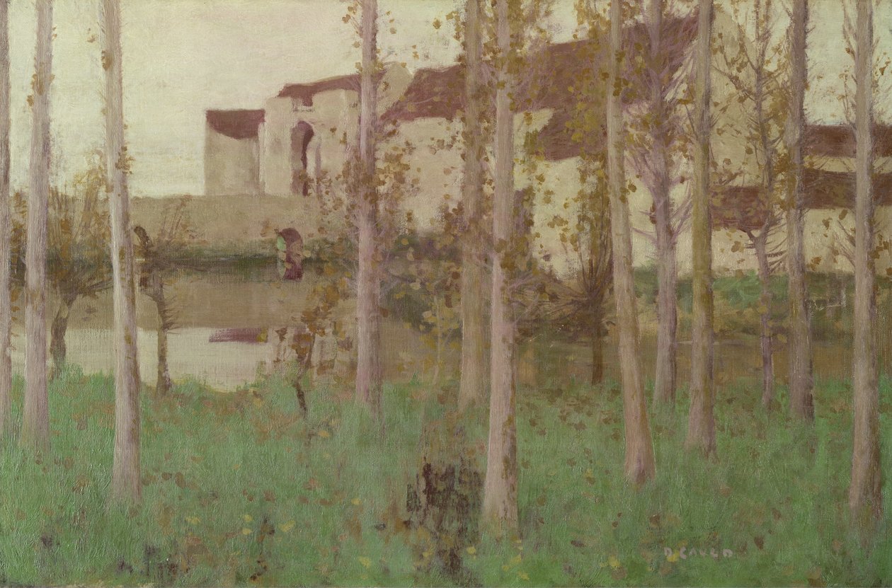 القصر المسكون ، Grez-sur-Loing1896 بواسطة ديفيد جولد