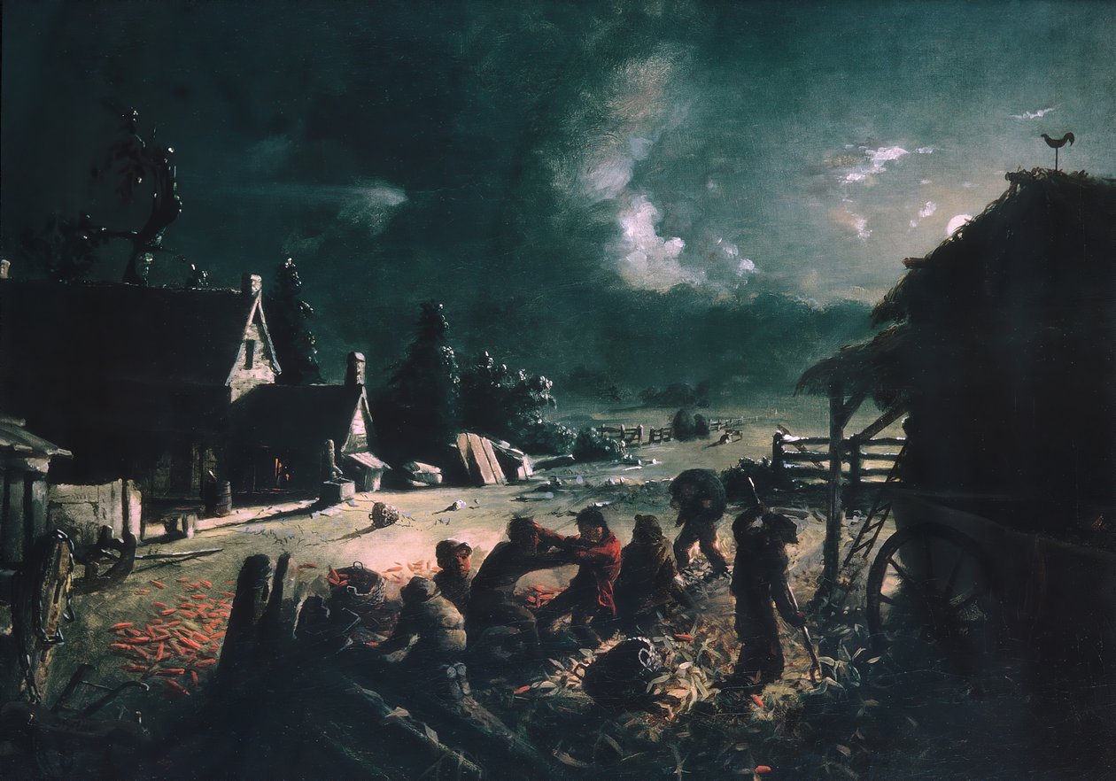 قشر الذرة ، كاليفورنيا. 1863-64. بواسطة ديفيد جيلمور بليث