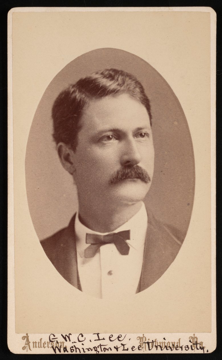 صورة لجورج واشنطن كوستيس لي 1832-1913 ، 1876. بواسطة ديفيد هـ. أندرسون