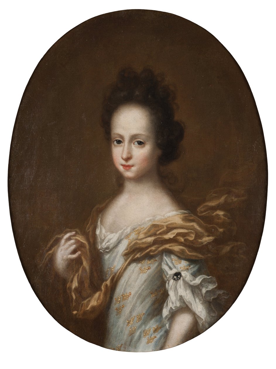 إدويج صوفي دي سويدي - صورة لدوقة هيدفيج صوفيا من هولشتاين-جوتورب (1681-1708) ، ملكة السويد ، بقلم إهرنسترال وديفيد كلويكر (1629-1698). زيت على قماش. الأبعاد: 74x57 سم. المتحف الوطني ستوكهولم بواسطة ديفيد كلوكر شعاع الشرف