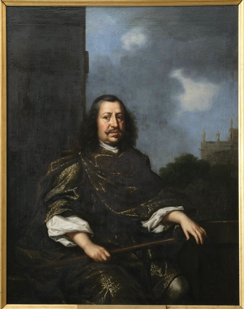 فريدريك الثالث دي هولشتاين جوتورب - صورة لدوق فريدريك الثالث ملك هولشتاين-جوتورب (1597-1659) ، بقلم إهرنسترال وديفيد كلويكر (1629-1698). زيت على قماش. الأبعاد: ١٥٢ × ١٢٠ سم. المتحف الوطني ستوكهولم بواسطة ديفيد كلوكر شعاع الشرف