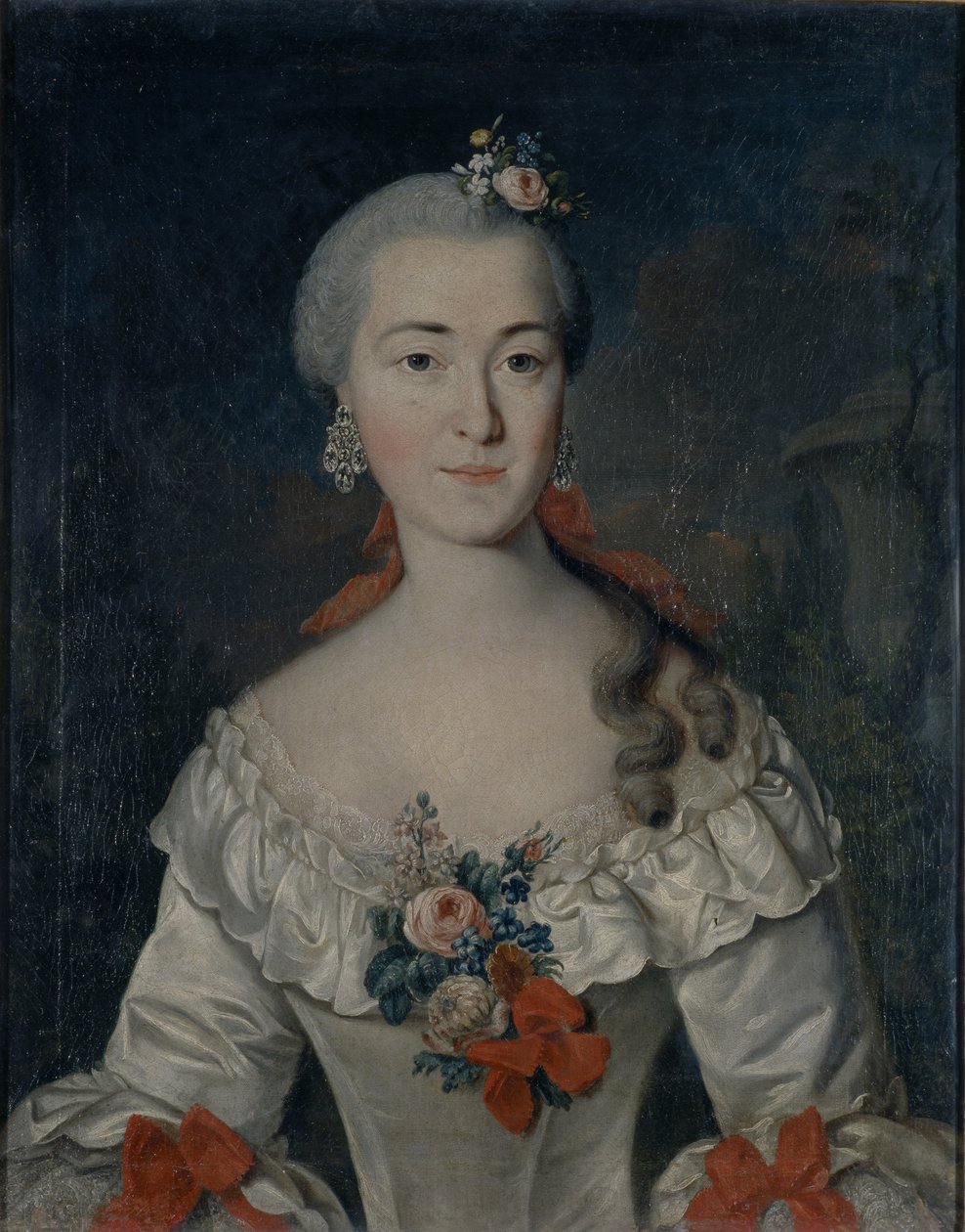 صورة ماريا إيفانوفنا تاتيشيفا ، 1759 بواسطة ديفيد لوديرز