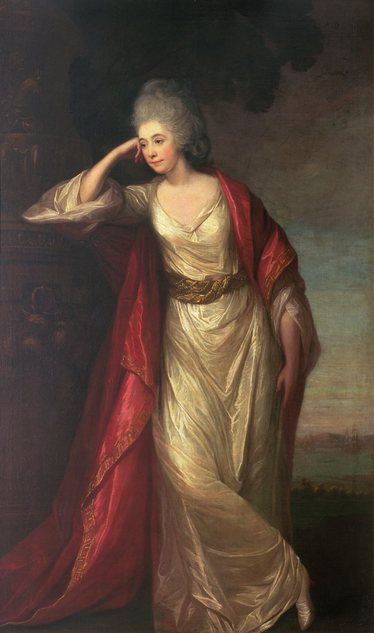 مارجريت كيمبل ، زوجة الجنرال هون. توماس جيج ، 1775 بواسطة ديفيد مارتن
